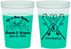 Custom Wedding 16 oz Color Changing Cups - Been Hooked Fishing | 238
