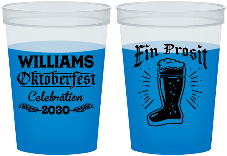 Custom Oktoberfest 16 oz Color Changing Cups - Ein Prosit | 240003
