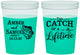 Custom Wedding 16 oz Color Changing Cups - Catch Of A Lifetime Fish | 246