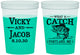Custom Wedding 16 oz Color Changing Cups - What A Catch Fish | 247