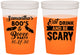 Custom Halloween 16 oz Color Changing Cups - Boo Booze Scary | 250000