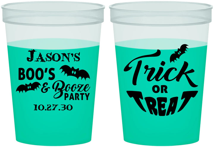 Custom Halloween 16 oz Color Changing Cups - Trick Or Treat | 250002