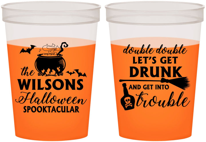 Custom Halloween 16 oz Color Changing Cups - Witch | 250011