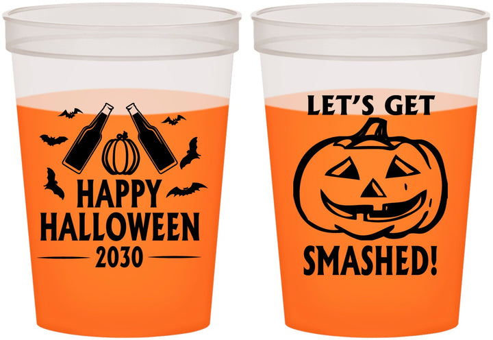 Custom Halloween 16 oz Color Changing Cups - Lets Get Smashed | 250036