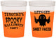 Custom Halloween 16 oz Color Changing Cups - Ghost Sheet Faced | 250044