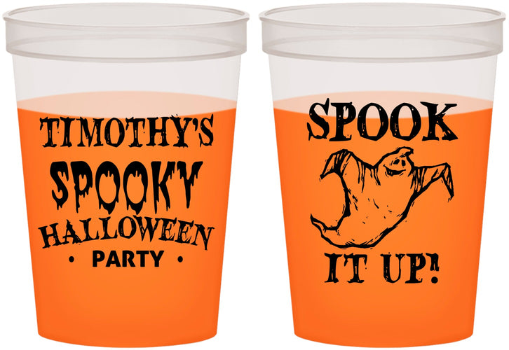 Custom Halloween 16 oz Color Changing Cups - Ghost | 250045