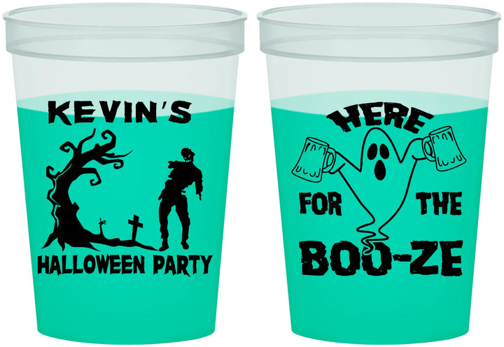 Custom Halloween 16 oz Color Changing Cups - Ghost | 250046