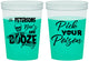 Custom Halloween 16 oz Color Changing Cups - Boos And Booze | 250054
