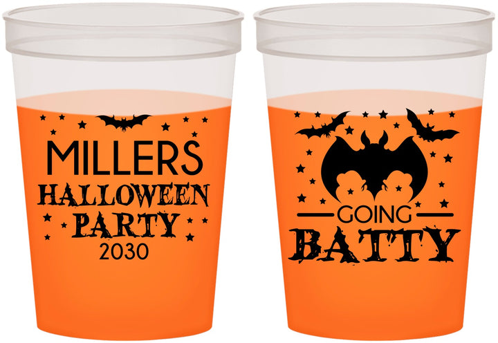 Custom Halloween 16 oz Color Changing Cups - Bat | 250081