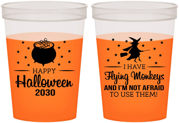 Custom Halloween 16 oz Color Changing Cups - Witch | 250084