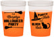 Custom Halloween 16 oz Color Changing Cups - Black Cats | 250087