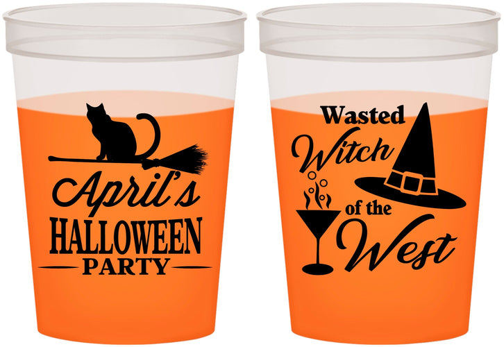 Custom Halloween 16 oz Color Changing Cups - Witch | 250088