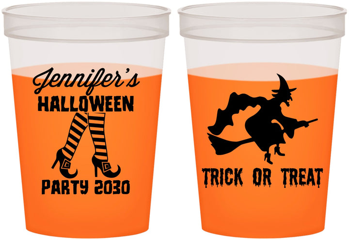 Custom Halloween 16 oz Color Changing Cups - Trick Or Treat | 250089