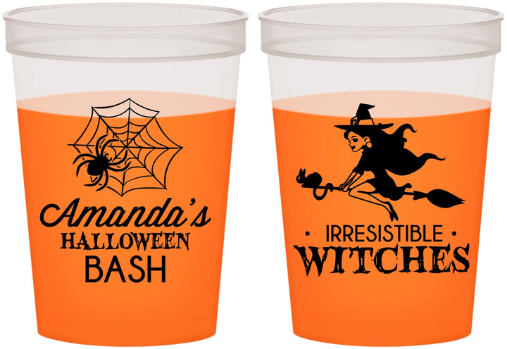 Custom Halloween 16 oz Color Changing Cups - Witches | 250092