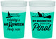 Custom Halloween 16 oz Color Changing Cups - Witch Broomstick | 250098
