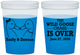 Custom Wedding 16 oz Color Changing Cups - Wild Goose | 251