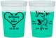 Custom Wedding 16 oz Color Changing Cups - Fish In The Sea For Me | 254