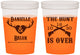 Custom Wedding 16 oz Color Changing Cups - The Hunt Is Ove | 258