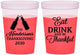 Custom Thanksgiving 16 oz Color Changing Cups - Eat Drink Thankful | 260001