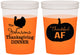 Custom Thanksgiving 16 oz Color Changing Cups - Thankful Af | 260026