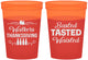 Custom Thanksgiving 16 oz Color Changing Cups - Basted Tasted Waisted | 260027