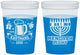 Custom Hanukkah 16 oz Color Changing Cups - Menorah | 270028