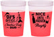 Custom Christmas 16 oz Color Changing Cups - Naughty Or Nice | 280000