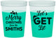 Custom Christmas 16 oz Color Changing Cups - Lets Get Lit | 280001