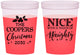 Custom Christmas 16 oz Color Changing Cups - Naughty Or Nice | 280008