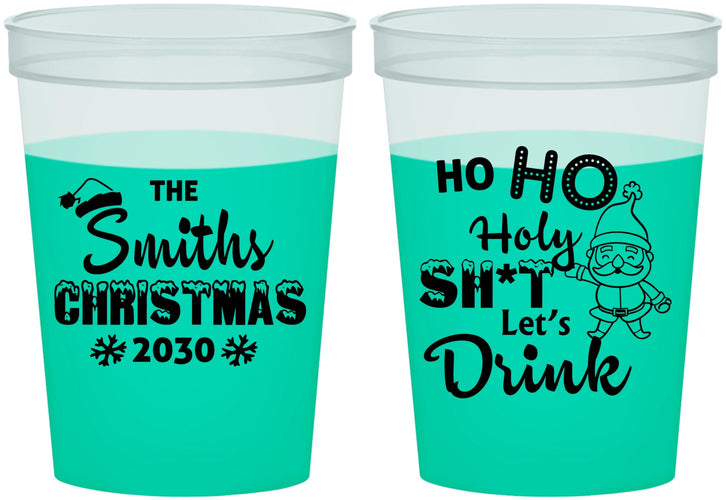 Custom Christmas 16 oz Color Changing Cups - Elf | 280009
