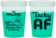 Custom Christmas 16 oz Color Changing Cups - Tacky Af | 280017