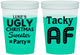 Custom Christmas 16 oz Color Changing Cups - Tacky Af | 280021