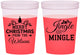 Custom Christmas 16 oz Color Changing Cups - Jingle And Mingle | 280034