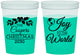 Custom Christmas 16 oz Color Changing Cups - Joy To The World | 280035