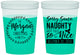 Custom Christmas 16 oz Color Changing Cups - Naughty Or Nice | 280047
