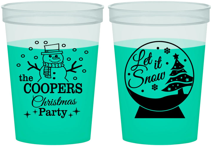 Custom Christmas 16 oz Color Changing Cups - Lets Get Lit | 280051