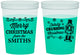 Custom Christmas 16 oz Color Changing Cups - Snowflakes | 280053