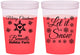 Custom Christmas 16 oz Color Changing Cups - Let Is Snow | 280088