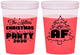 Custom Christmas 16 oz Color Changing Cups - Lit Af | 280090