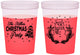Custom Christmas 16 oz Color Changing Cups - Snowman | 280096