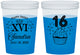 Custom 16th Birthday 16 oz Color Changing Cups - Cupcake | 300007