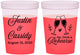 Custom Rehearsal Dinner 16 oz Color Changing Cups - Eat Drink Rehearse | 30001