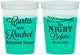 Custom Rehearsal Dinner 16 oz Color Changing Cups - The Night Before | 30006
