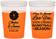 Custom Wedding 16 oz Color Changing Cups - Basketball | 304