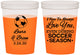 Custom Wedding 16 oz Color Changing Cups - Soccer | 307