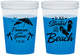 Custom Wedding 16 oz Color Changing Cups - Started On The Beach | 310