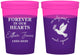 Custom Memorial 16 oz Color Changing Cups - Forever In Our Hearts | 310003