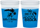 Custom Wedding 16 oz Color Changing Cups - We Did It On The Beach | 317