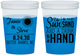 Custom Wedding 16 oz Color Changing Cups - Sun Sand Drink In My Hand | 319