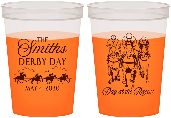 Custom Derby Day 16 oz Color Changing Cups - Day At The Races | 320009
